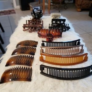 Various hair clips